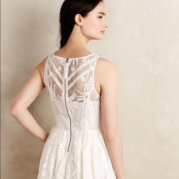Anthropologie MAEVE Pineapple lace dress - Size 6 - Picture 5 of 10
